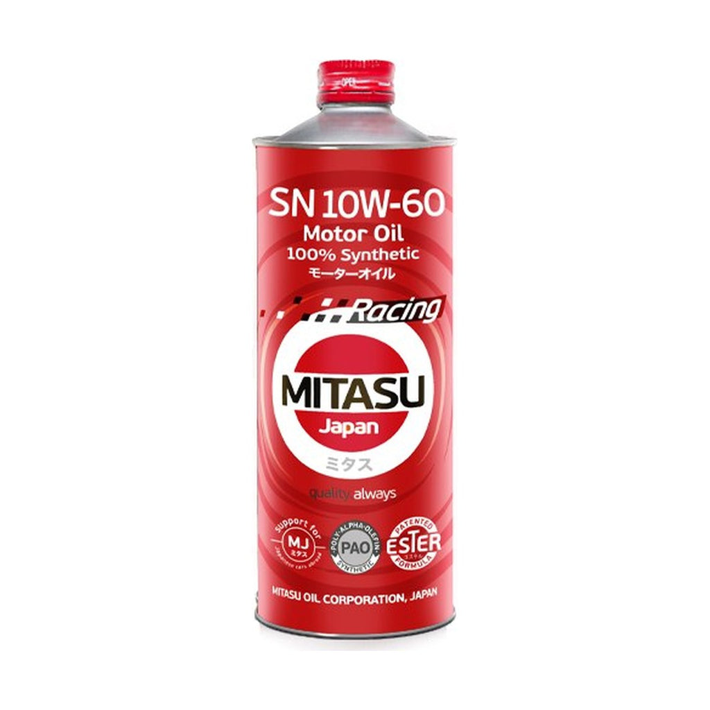 MITASU RACING Motor Oil SN 10W-60 100% Synthetic
