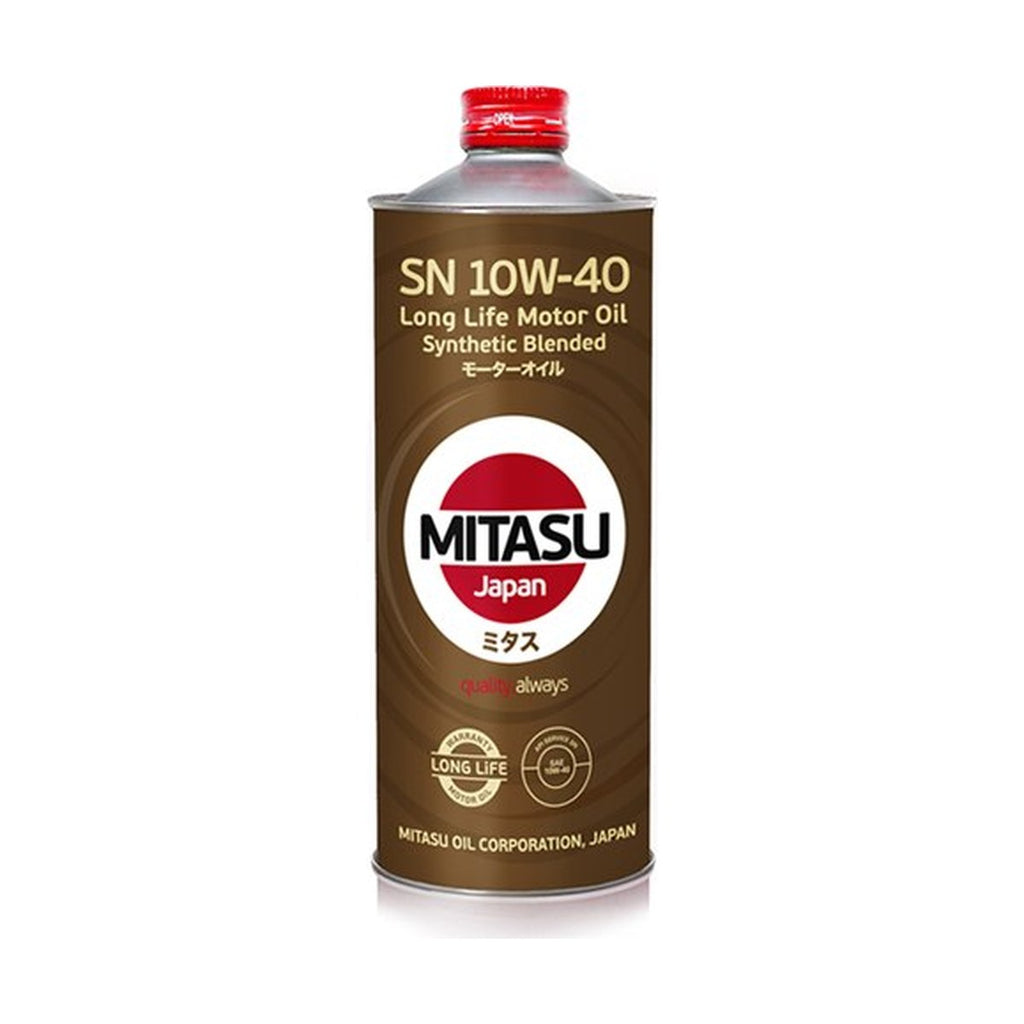 MITASU Motor Oil LL SP 10W-40 Synthetic Blended