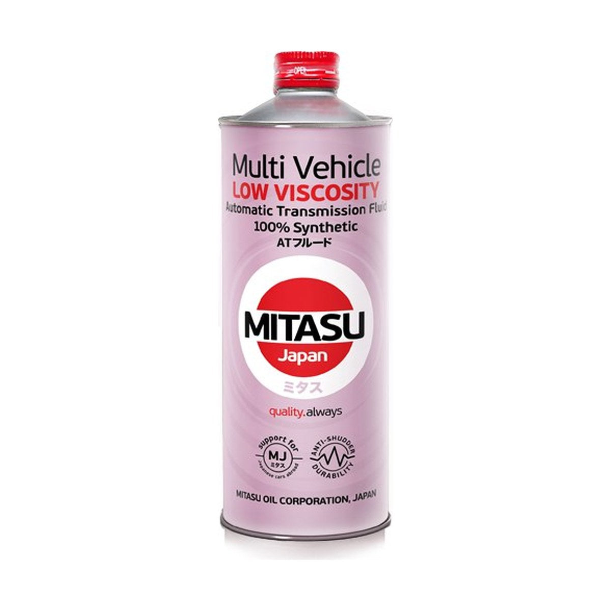 MITASU Low Viscosity Multi Vehicle ATF 100% Synthetic