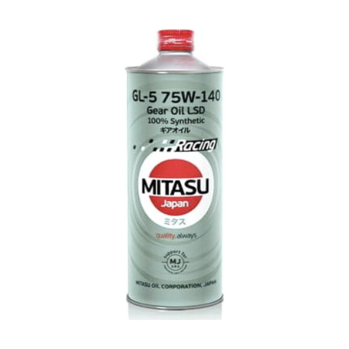 MITASU Racing Gear Oil GL-5 75W-140 LSD 100% Synthetic