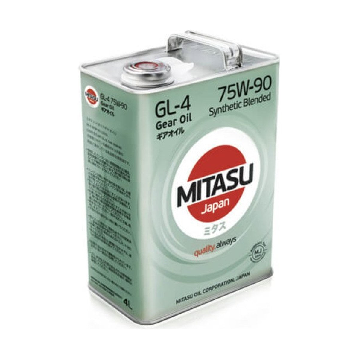 MITASU Gear Oil GL-4 75W-90 Synthetic Blended