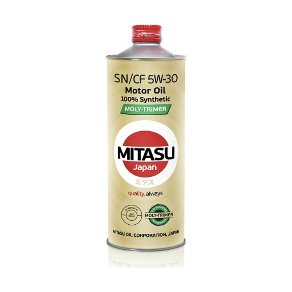 MITASU MOLY-TRiMER SN/CF 5W-30 100% Synthetic Engine Oil