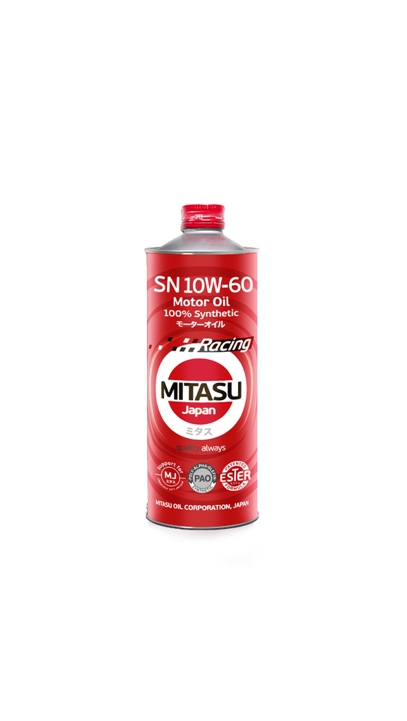 RACING MOTOR OIL SN 10W-60 100% Synthetic