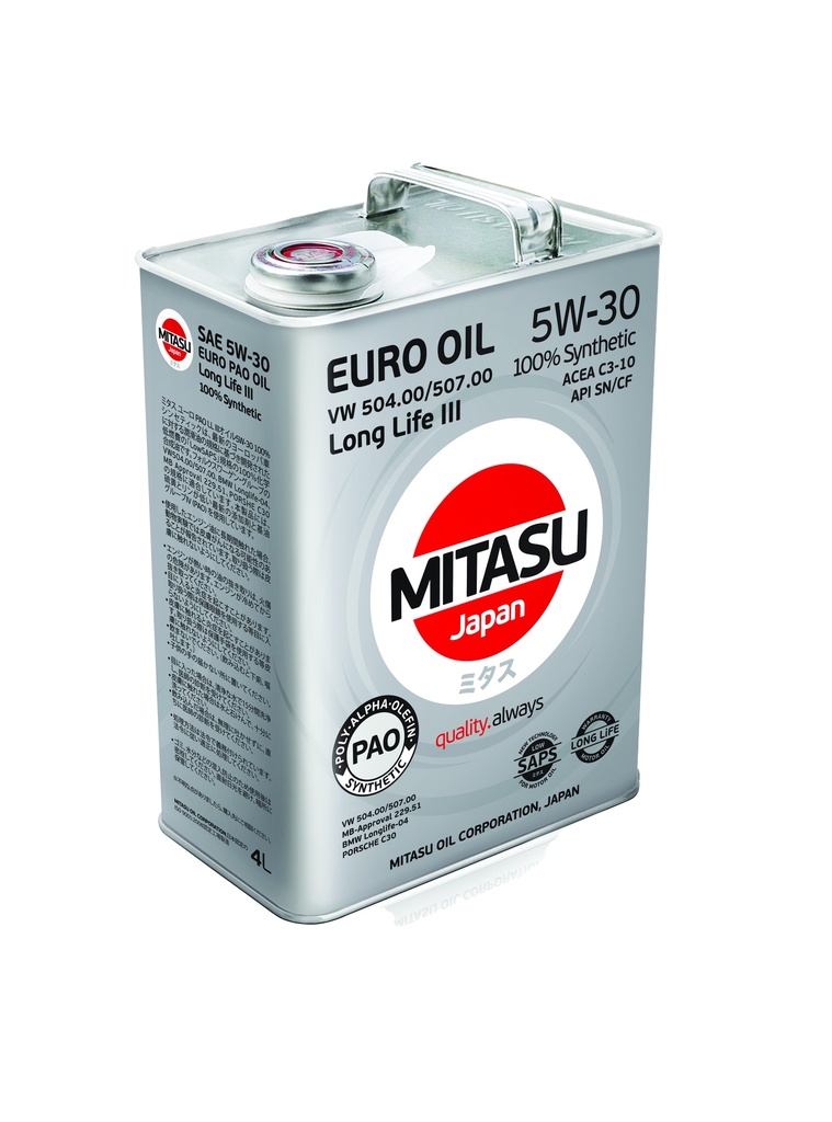 EURO PAO LL III OIL 5W-30 100% Synthetic