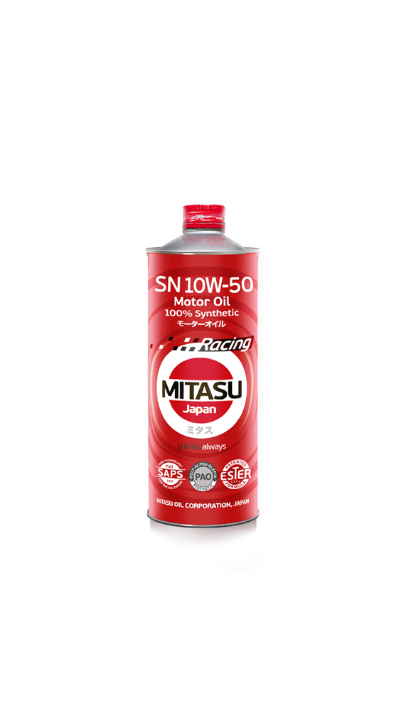 [MJ-115-1] RACING OIL SN 10W-50 100% Synthetic